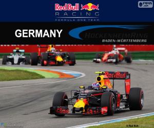 yapboz M.Verstappen, 2016 Almanya Grand Prix
